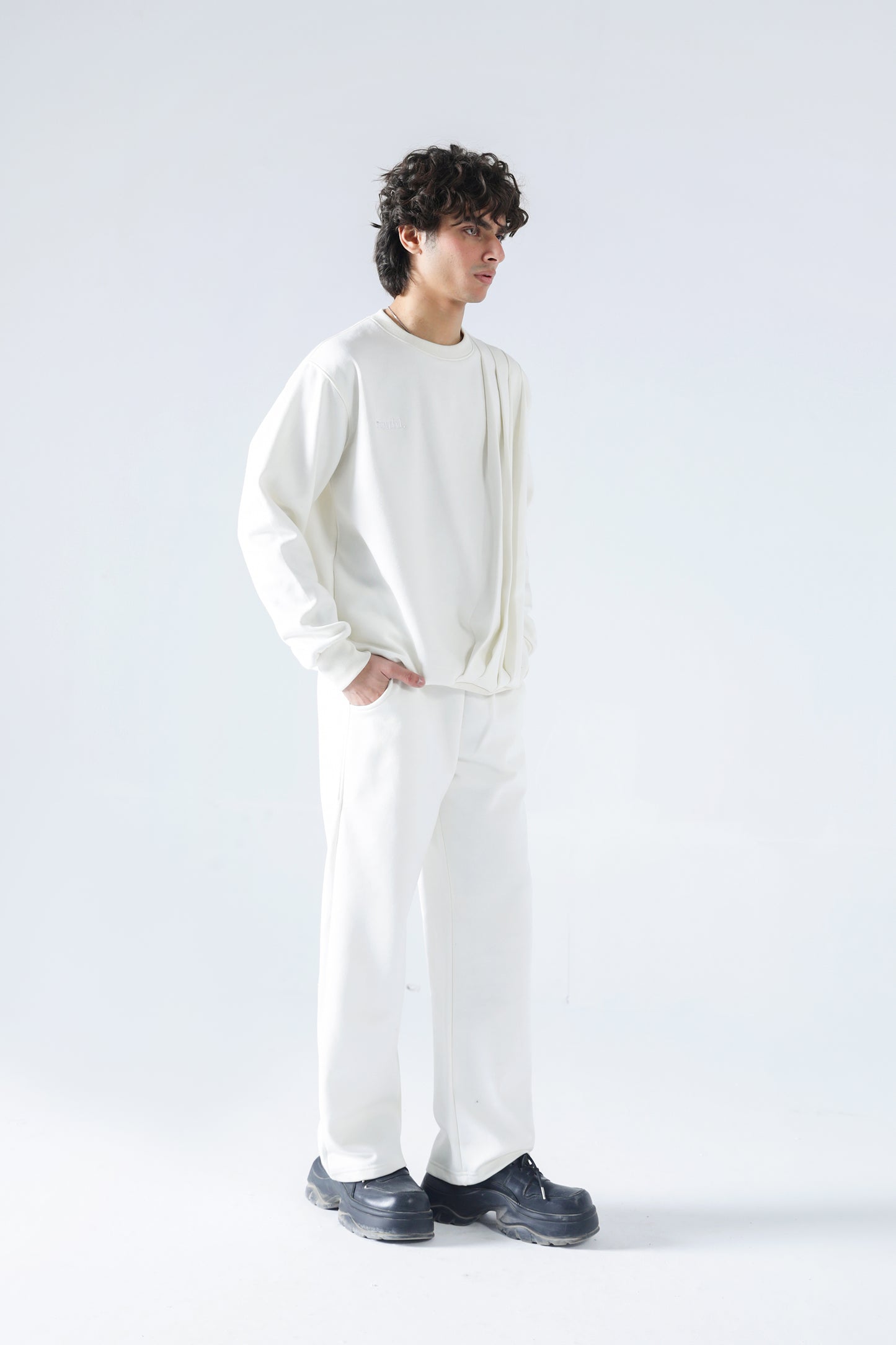 Rouhi White Fusion Sweatshirt