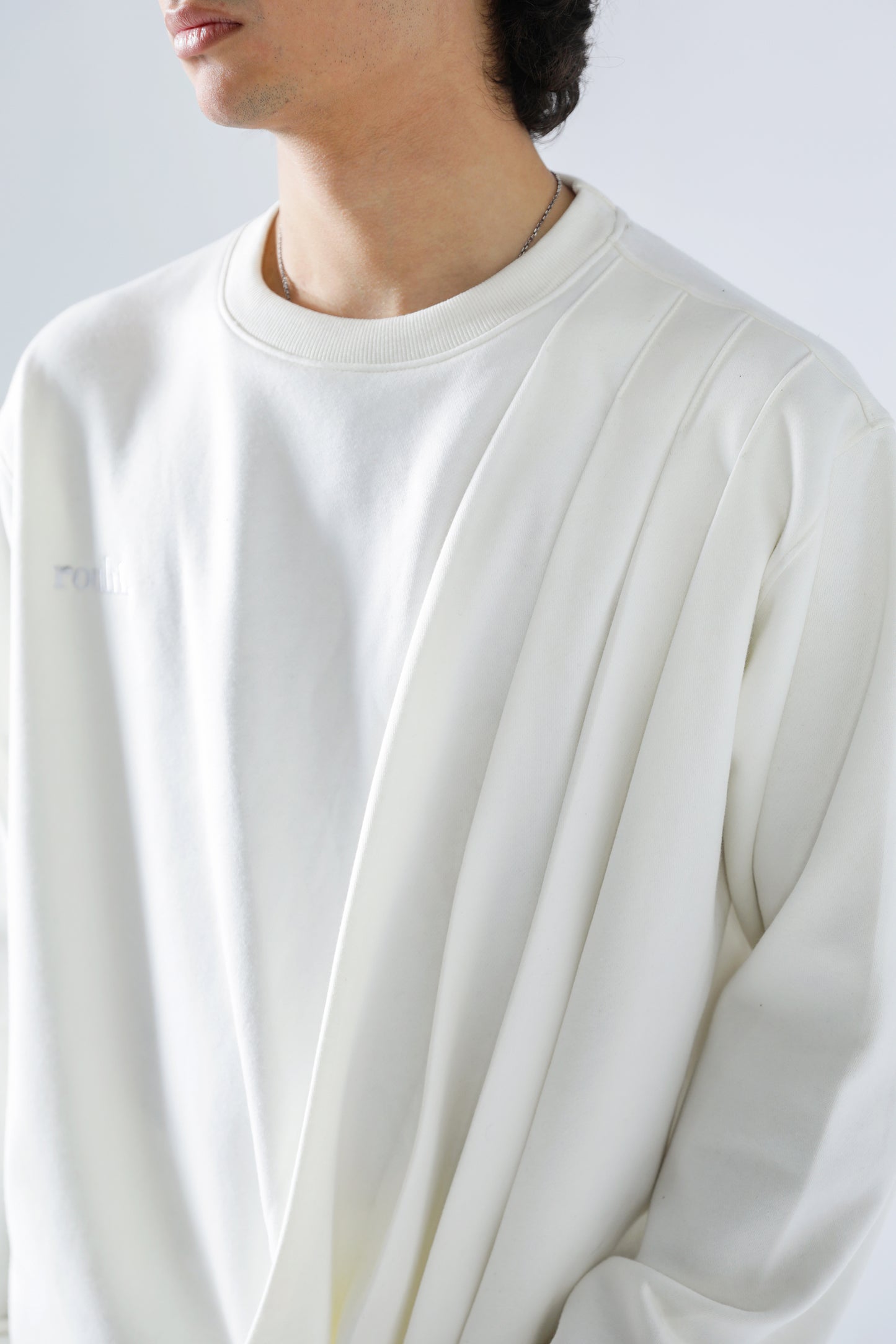 Rouhi White Fusion Sweatshirt