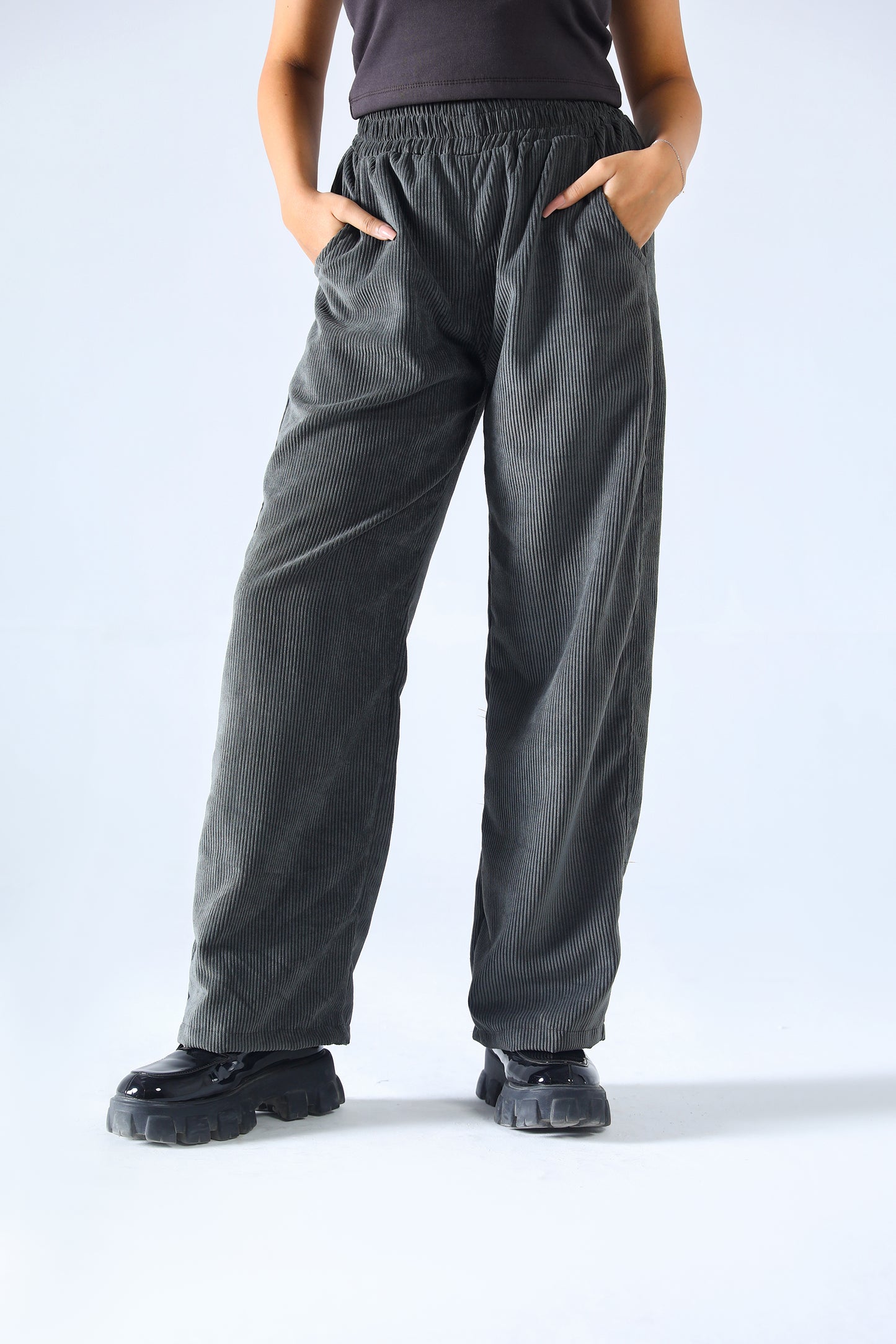 Grey Rouhi Heritage Pants