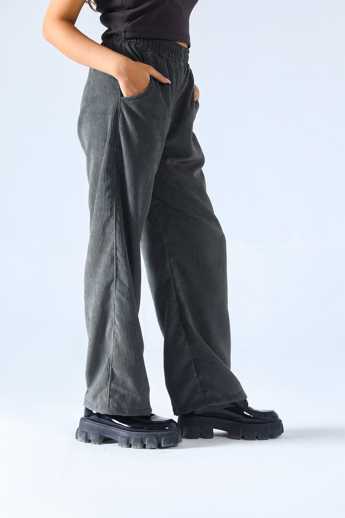 Grey Rouhi Heritage Pants