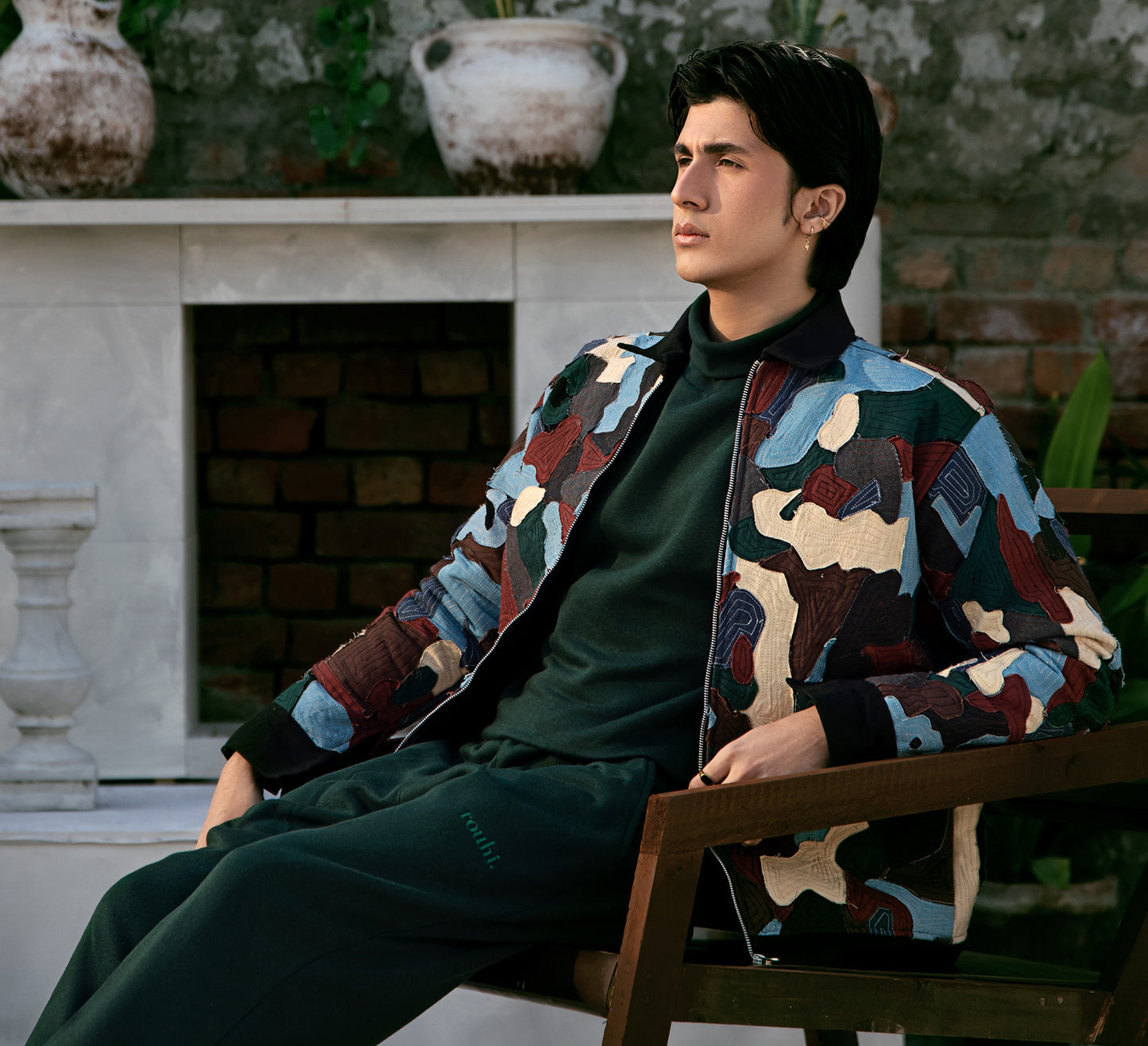 Rouhi Artisan Patchwork Jacket