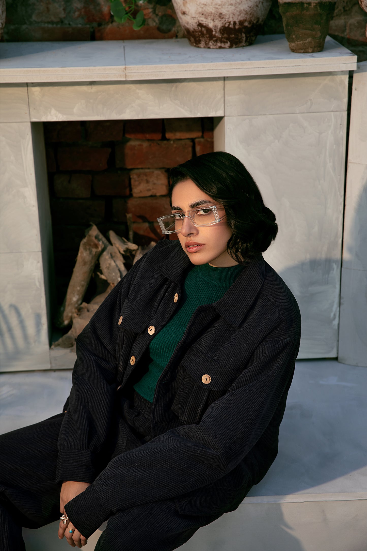 Rouhi Black Heritage Jacket