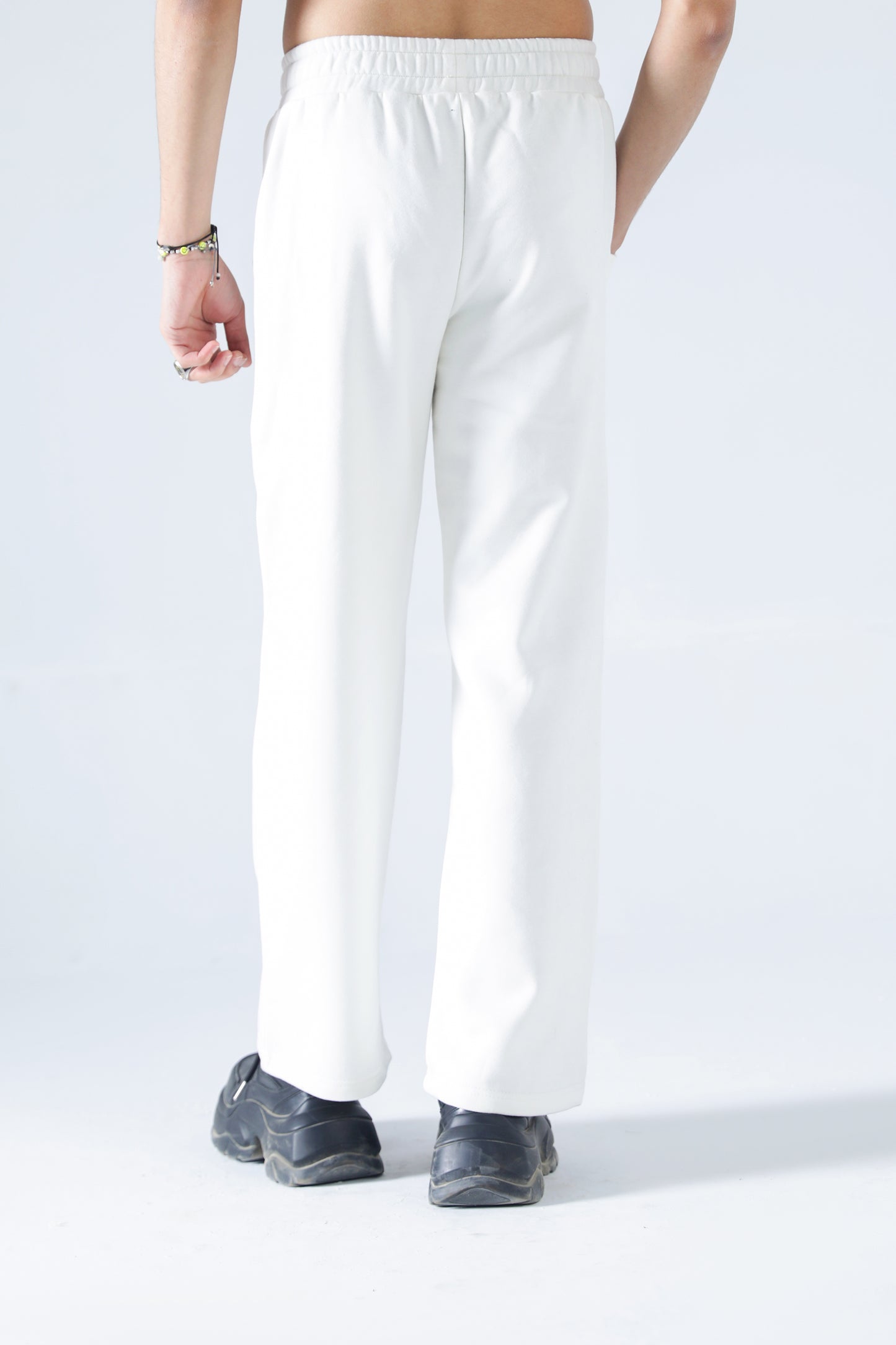 White Rouhi Revival Sweatpants