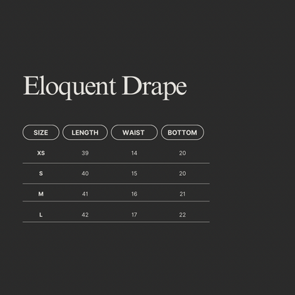 Eloquent Drape