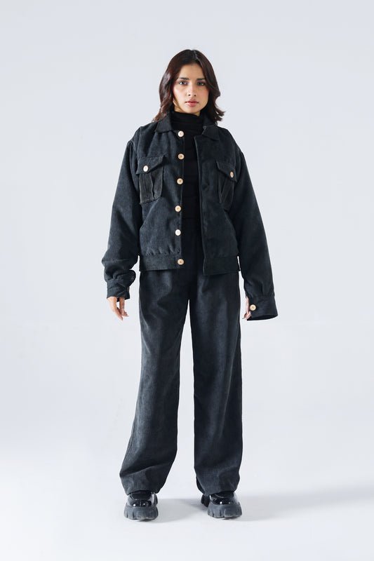 Rouhi’s Heritage-Drift Co-ord -  Black