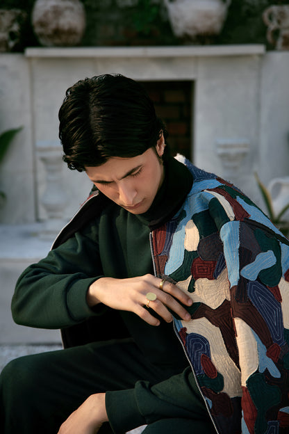Rouhi Artisan Patchwork Jacket