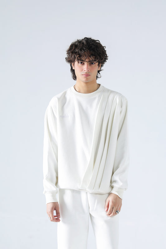 Rouhi White Fusion Sweatshirt