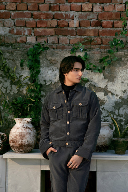 Rouhi Grey Heritage Jacket