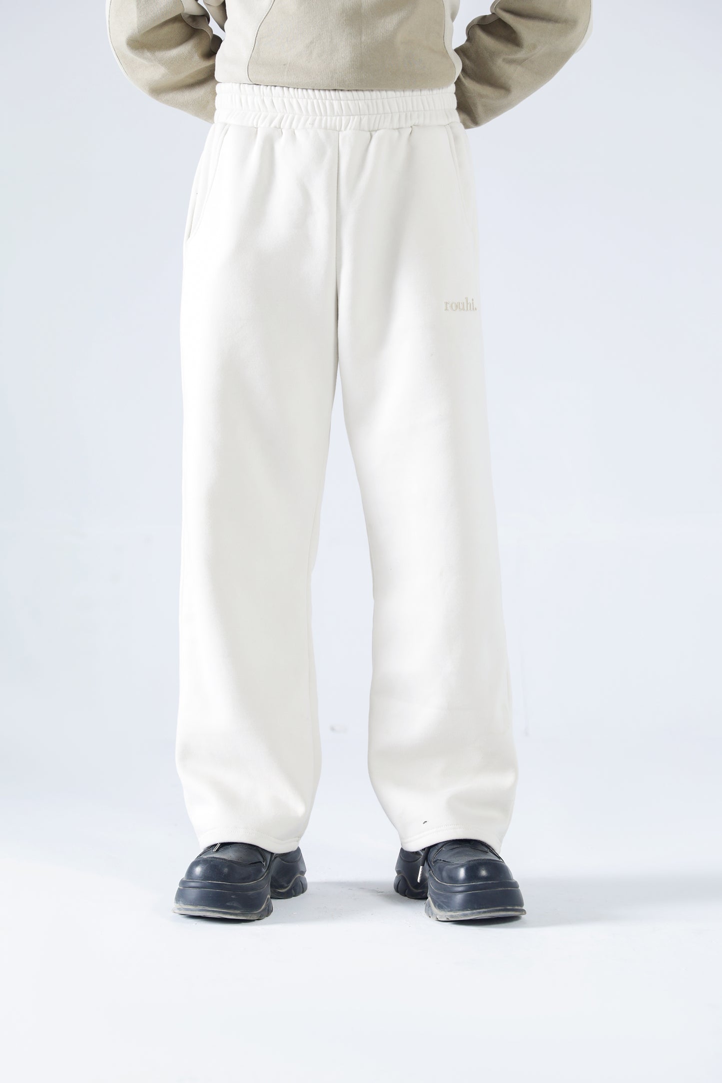 Beige Rouhi Revival Sweatpants